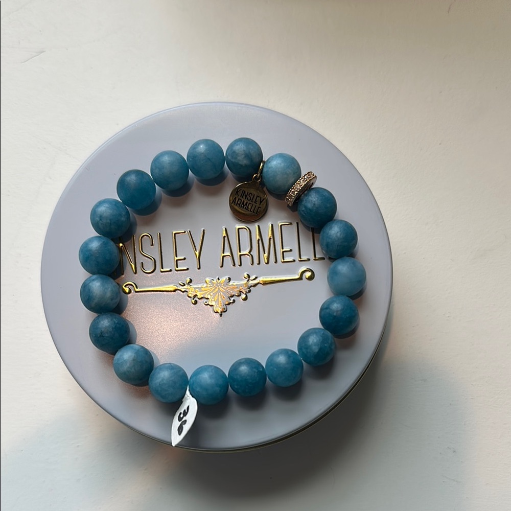 Kinsley Armelle Blue Bohemian Beaded Bracelet